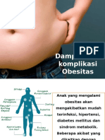 Dampak Dan Komplikasi Obesitas