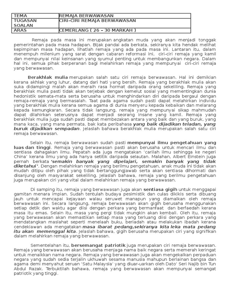 Bm Karangan 2 Pdf