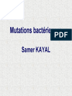 Mutations Bactériennes