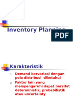 Inventory Planning - BDS