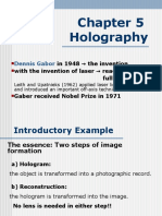 Holography: Dennis Gabor