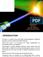 Laser Technology: Presented By: Amit Raj ROLL NO.-09EE6406 Instrumentation Engg