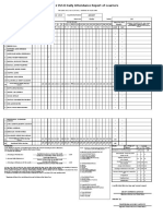 School Form 2 (SF2) Daily Attendance Report of Learners: 101910 2014 - 2015 January Mabilao ES Kinder L-B