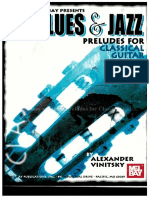 Vinitsky Alexander Blus &amp Jazz Preludes For Classical Guitar PDF