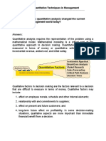 Ugyen-ODL-Quantitative Techniques in Management - AssignmentA-Question 1