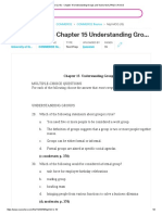 MGT-MCQ (15) - Chapter 15 Understanding Groups and Teams MULTIPLE-CHOICE