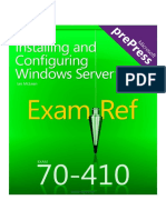 Exam Ref 70-410 - Installing and Configuring Windows Server 2012