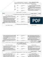 Rubrics For Collaboration - Good