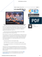 Fix Wi-Fi Problems in macOS Sierra PDF