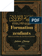 Formation Zenfants Dans La Lumière Quran Et Sunnah