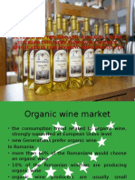 Developing The ORGANIC Romanian Wine Tourism Industry