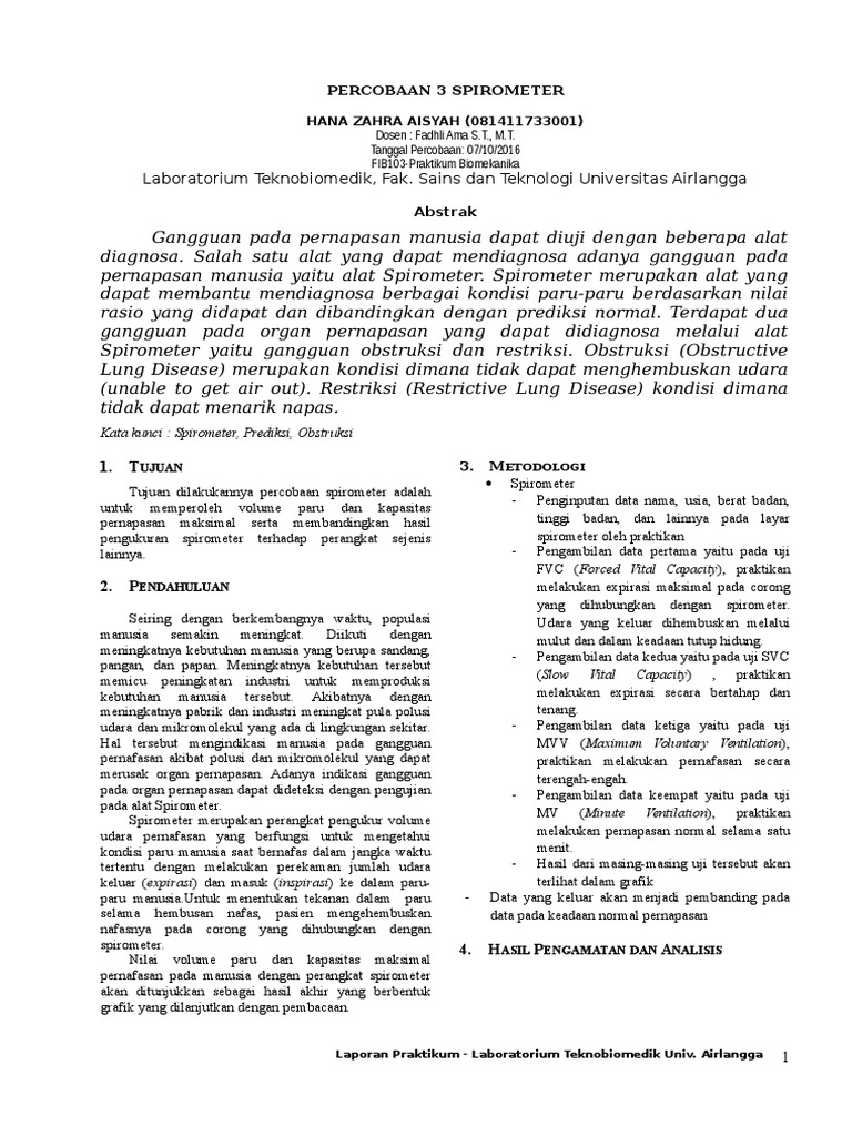Jurnal Spirometer Hana PDF