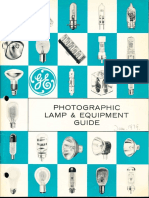 GE Photographic Lamp Guide 1979