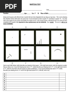 Wartegg Test Form