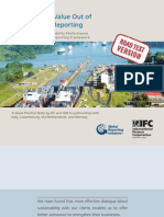 Download Getting More Value out of Sustainability Reporting by IFC Sustainability SN33019227 doc pdf