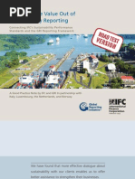 Download Getting More Value out of Sustainability Reporting by IFC Sustainability SN33019227 doc pdf