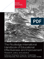Cap 1 (Routledge International Handbooks of Education) Christopher Chapman, Daniel Muijs, David Reynolds, Pam Sammons, Charles Teddlie (Eds.) - The