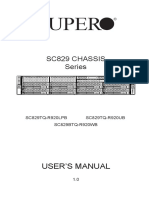 Supermicro Server Chassis 2U SC829