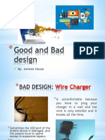 Good and Bad Design