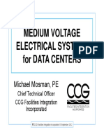 Medium Voltage Electrical Systems For Data Centers