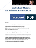 Guia Para Seducir Mujeres en Facebookxx