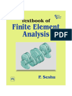 Text Book of Finite Element Analysis by p. Seshu