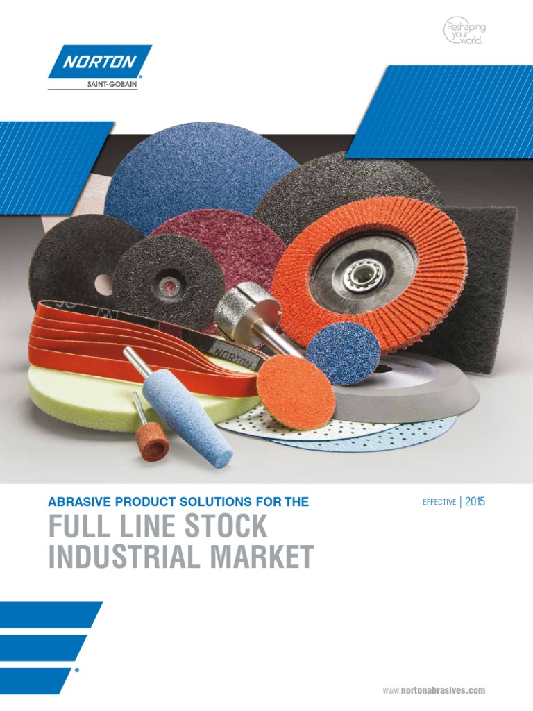 Catalog NortonIndustrial 7362 2015 Bookmarked PDF Grinding