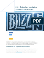 19 Blizzcon 2016 - Todas Las Novedades de La Convención de Blizzard