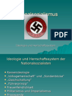 NS - Ideologie Herrschaftssystem