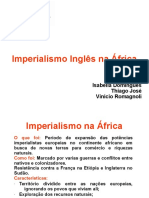 Imperialismo Inglês na África