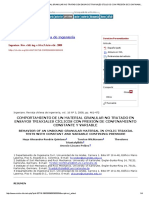 Comportamiento de Un Material Granular No Tratado en Ensayos Triaxiales Cíclicos Con Presión de Confinamiento Constante y Variable