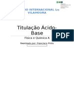 Relatório Experimental - Titulacao