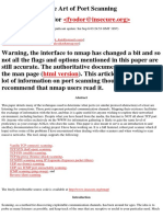 Nmap The Art of Port Scanning PDF