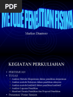 Download Metode Penelitian Fisika by Rochman Hadi SN33021927 doc pdf