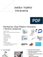 Prosedur Injeksi Intravena