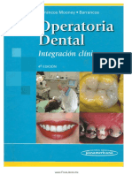 Operatoria Dental Integraci-N Cl-Nica, 4ta Edicion