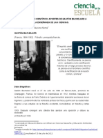 Postura de Gasto&#769;n Bachelard