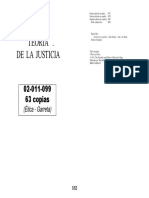 [ESTANTERÍA] 02-011-099 Rawls - Teoria de La Justicia - Caps 2 y 3