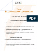 La Connaissance Du Produit PDF
