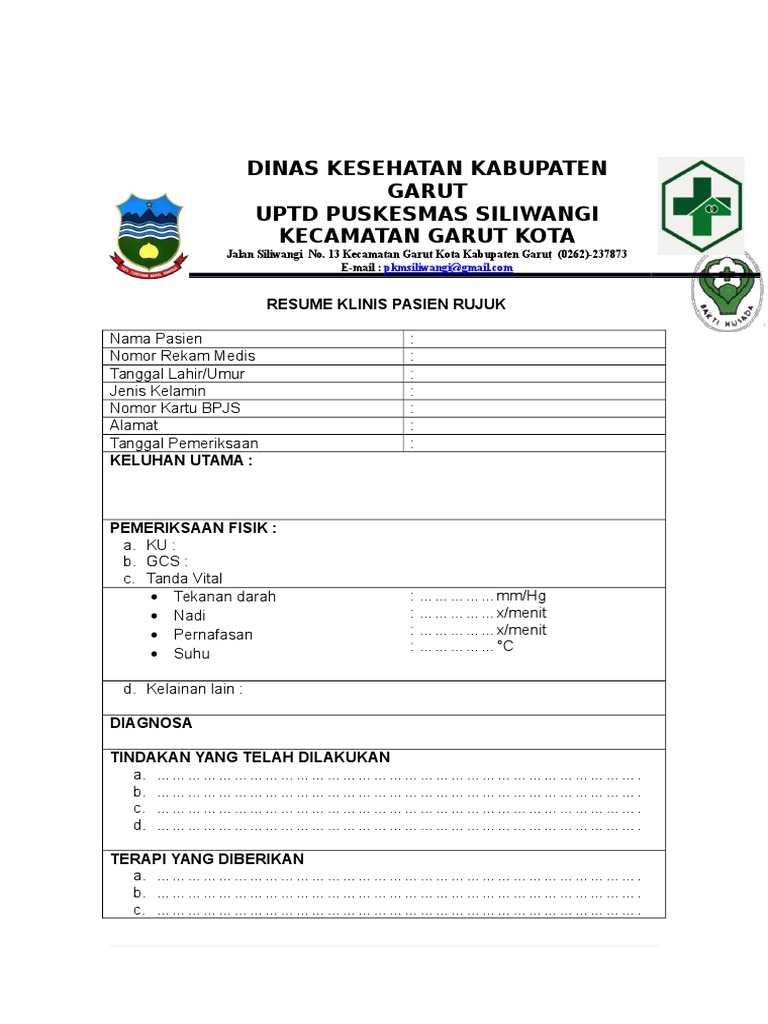 Resume Klinis Pasien Rujuk