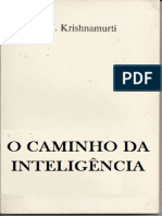 O Caminho Da Inteligencia - Krishnamurti