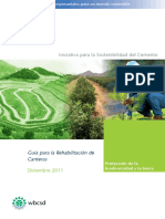 CSI Guidelines On Quarry Rehabilitation (Spanish) - Dec 2011 PDF