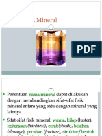 Materi Sifat Fisik Mineral