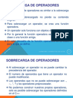 Sobrecarga de Operadores