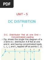 Unit 5 DC Distribution I