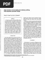 High-resolution Common-Depth-point Reflection_Field Acquisition_parameterdesign