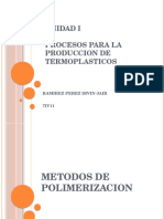 Producción termoplásticos polimerización