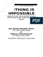 Nothing Is Impossible