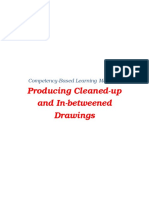 Producing Cleaned-Up and In-Betweened Drawings: Competency-Based Learning Materials