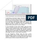 Drain Characterrics of Jfet Theory